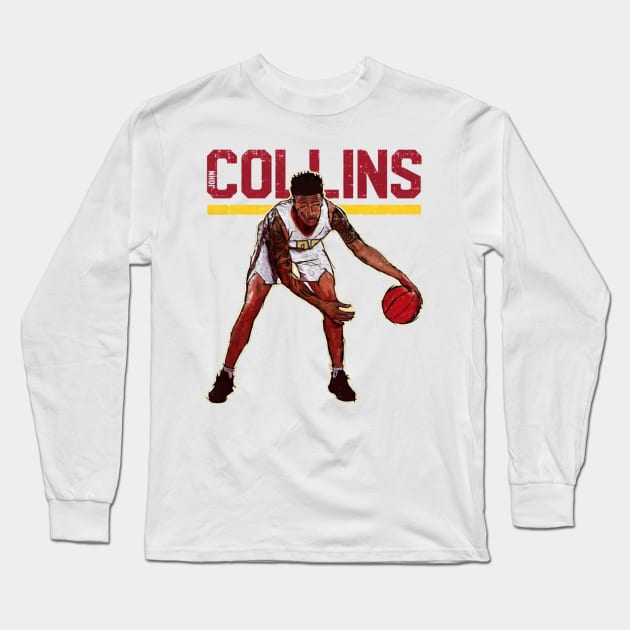 John Collins Atlanta Play Long Sleeve T-Shirt by MASTER_SHAOLIN